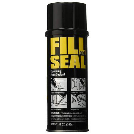 DOW Air Sealing Spray Foam Sealant, 12 oz, Aerosol Can 157859